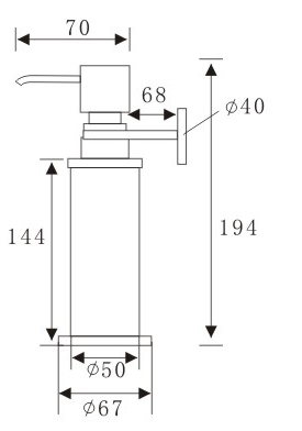 MSD-008 dimension