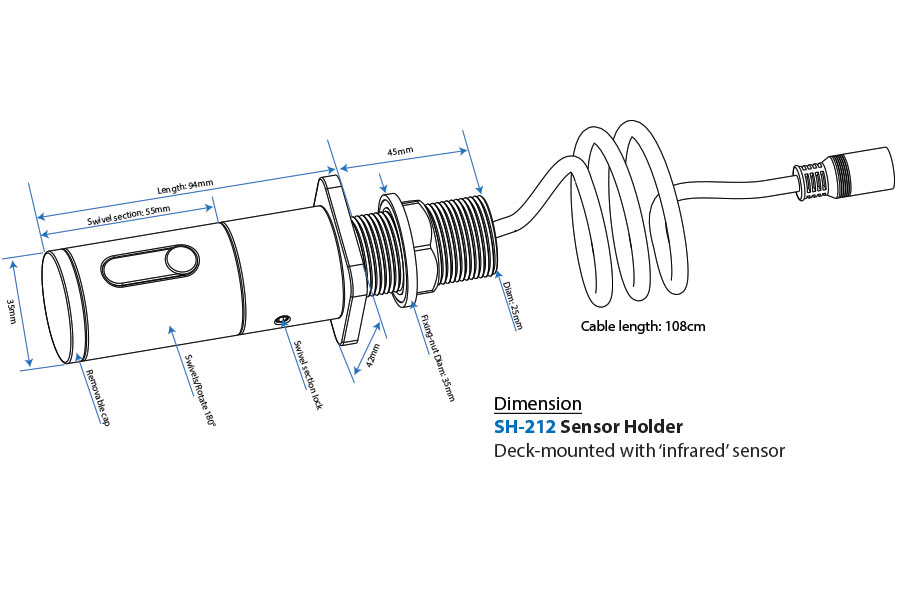 sensor holder sh-212