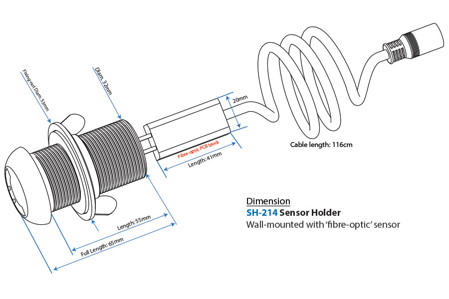 sensor holder SH-214