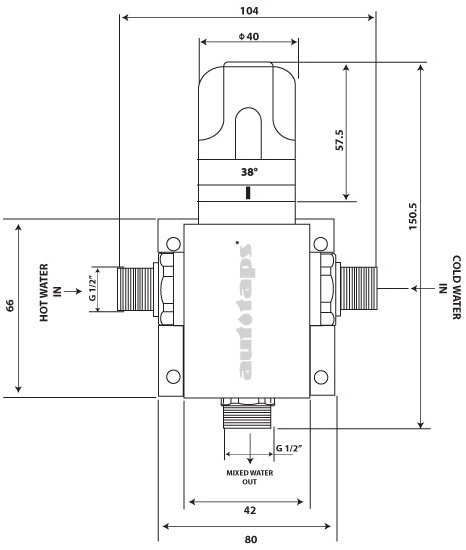 ATV-9004B thermostatic valve